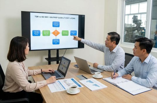 TQM vs ISO 9001: Đâu là giải pháp quản lý chất lượng toàn diện cho doanh nghiệp sản xuất?