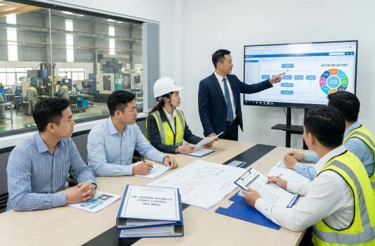 Tư vấn ISO 9001: Giải pháp biến tiêu chuẩn trên giấy thành công cụ kiểm soát chất lượng thực chiến