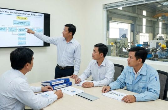 triển khai 5s kaizen nhà máy